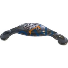 Alem Dekoratif Zamak Boğaziçi Kulp - 64MM, Eskitme, 1 Adet