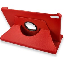 Newface Huawei Honor Pad X8A Kılıf 360 Tablet Deri Kılıf - Kırmızı