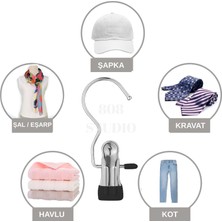 808 Studio 6 Adet Şal Askısı Şapka Askısı Kot Askısı Havlu Askısı Organizer