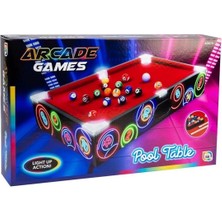 Shoplet Ledli Masaüstü Bilardo 50X30 cm