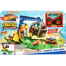 Aesco HTP18 Hot Wheels Monster Trucks Arenada Rhinomite Mücadelesi