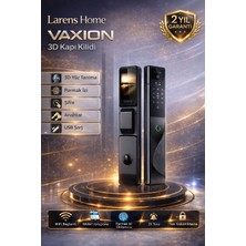 Larens Vaxion F9 Akıllı Kapı Kilidi – Yüz Tanıma, Parmak Izi, Şifre, Kart ve Tuya Uygulama Destekli