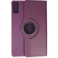 K-Yonlineticaret Xiaomi Redmi Pad Kılıf 360 Tablet Deri Kılıf - Mürdüm