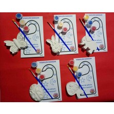 5 Adet Taş Boyama Ramazan Hediyelik