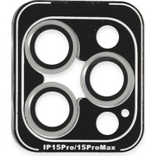 K-Yonlineticaret Joko Iphone 15 Pro Max Pvd Metal Kamera Lens - Gümüş