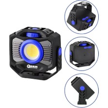 K-Yonlineticaret Arm ESEN200A Çift Mıknatıslı Döner Gövdeli 2000 Lümen LED Şarjlı Çalışma Lambası