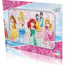 Mey İthalat Mey Ithalat® Ks Games 24 Parça  Princess Frame Puzzle