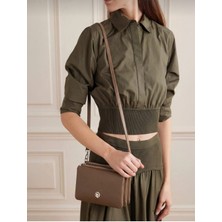 Özüm Çanta Kadın 3 Bölmeli Cüzdan ve Kartlık Detay Kol Omuz Uzun Askı Çapraz Çanta