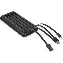 Yosonda A87 4ın1 20.000 Mah Powerbank - Siyah