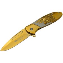 Haps Bugs Cravus Sibirya Gold Çakı Ayı S-2073A 19,5 cm