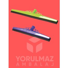 Yorulmaz Ambalaj Çekpas Büyük 55 cm Z163 + Orta 40 cm Z161 Set – Profesyonel Islak Zemin Su Toplama Yer Çekpası Ikili Temizlik Seti