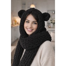 Puffy Balaclava Kulaklı, Bere, Şapka, Atkı