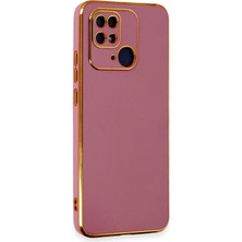 Newface Xiaomi Redmi 10C Kılıf Volet Silikon - Kırmızı