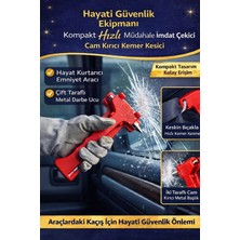 Svein #çekiç Kompakt Taşınabilir Araç Hayati Acil Güvenlik Ekipmanı Imdat Çekici Kemer Kesici Cam Kırıcı