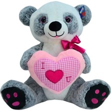 Mey İthalat Mey Ithalat® 62909 30 cm Kalp Tutan Panda -Hly