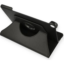 K-Yonlineticaret Huawei Matepad T10S 10.1 Kılıf 360 Tablet Deri Kılıf - Siyah