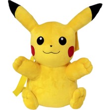 Mey İthalat Mey Ithalat®  Pokemon Pikachu Peluş Sırt Çantası