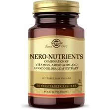 Solgar Nero Nutrients 30 Tablet Aromasız Kapsül İçerikli Vegan Besin Takviyesi