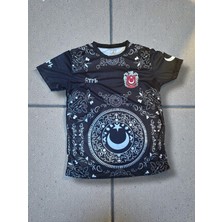 North Stand Özel Tasarım Türkiye Milli Takımı Bozkurt Göktürkçe Forma T-Shirt