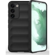 K-Yonlineticaret Samsung Galaxy S23 Plus Kılıf Optimum Silikon - Siyah
