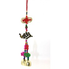 Uslucan Alışveriş Tavuskuşu Renkli Rüzgar Çanı