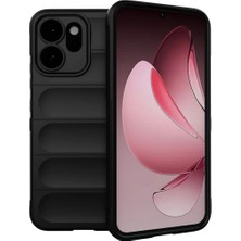 K-Yonlineticaret Oppo Reno 14 Optimum Silikon - Siyah