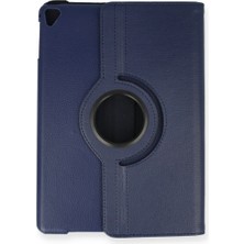 K-Yonlineticaret Ipad 4 9.7 Kılıf 360 Tablet Deri Kılıf - Lacivert
