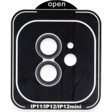K-Yonlineticaret Joko Iphone 11 Pvd Metal Kamera Lens - Siyah