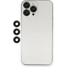 Erdo Ticaret Iphone 12 Pro Max Shine Kamera Lens - Siyah