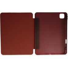 Newface Xiaomi Redmi Pad Se Kılıf Kalemlikli Mars Tablet Kılıfı - Mürdüm