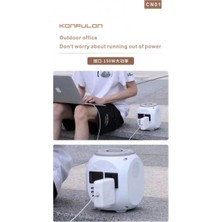Konfulon CN01 Powerbank 45.000 Mah Kamp Şarj Pd - Beyaz