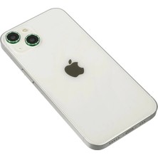 K-Yonlineticaret Iphone 14 Diamond Kamera Lens - Yeşil