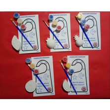 5 Adet Set Meyveli Taş Boyama Ramazan Hediyelik