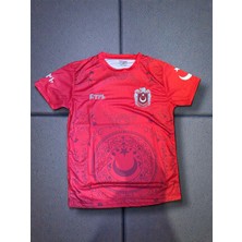 North Stand Özel Tasarım Türkiye Milli Takımı Bozkurt Göktürkçe Forma T-Shirt