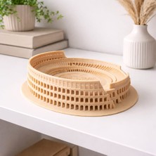 Kolezyum Model Tarihi Yapı Obje / Roma Arena Coliseum / Lunar Design