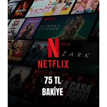 Netflix Hediye Kartı 75 Tl
