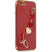 Magicool Iphone 6 Kılıf Esila Silikon - Kırmızı