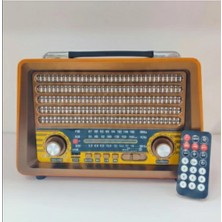 Skygo RT-750 Büyük Boy Nostajık Radyo Bluetooth Müzik Çalar
