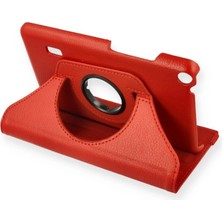 Erdo Ticaret Huawei Mediapad T3 7 Kılıf 360 Tablet Deri Kılıf - Kırmızı