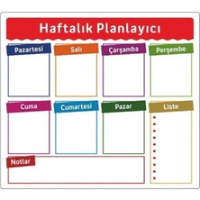 EBG Elektronik Haftalık Planlayıcı Kalemli Silgili 32X34 cm