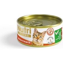 Aesco Nutri Feline Tahılsız Hindi ve Tavşan Etli Kedi Konservesi 85 gr