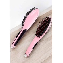 Aesco Fön Tarağı Saç Düzleştirici Sıkı Dişli Isı Ayarlı Elektriklenme Karşıtı - Lisinya