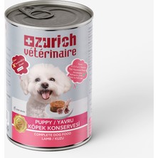 Aesco Veterinaire Pate Kuzulu Yavru Köpek Konservesi 415 gr