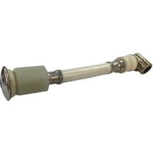 Aesco Asma Klozet Için Dirsekli Taharet Hortumu 9 cm Düz Uç