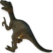 Aesco Hayvan Figürleri - Dinazor Figürü 12 cm - Velociraptor  (Lisinya)