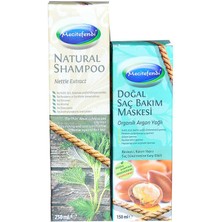 Aesco Isırgan Şampuan 250 ml + Argan Yağlı  Maskesi 150 ml