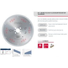 Aesco Freud LU5B 0201 250X30X2,8 mm Alümimyum Testere 60 Diş