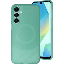 Magicool Samsung A16 5g Kılıf Maya Karbon Kapak - Koyu Yeşil