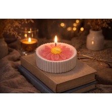 Odesia Premium Papatya Tasarım Dekoratif Mum