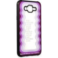 Magicool Samsung Galaxy J7 Kılıf Mirror Desenli Kapak - Mirror - 5